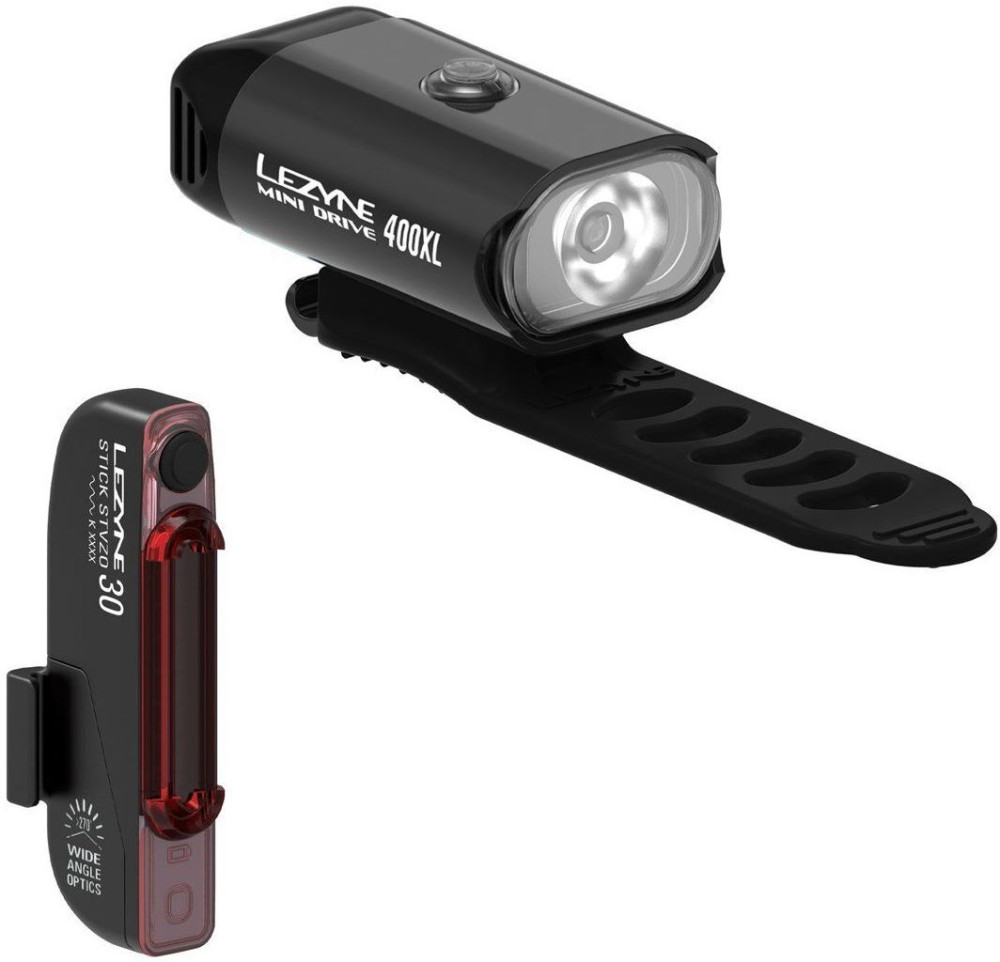 Велофонарь Lezyne Mini Drive 400XL Stick Pair