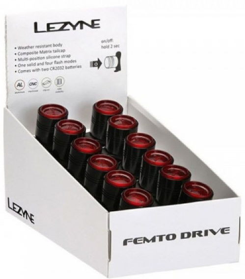 Мигалка Lezyne Femto Drive Box Set Rear