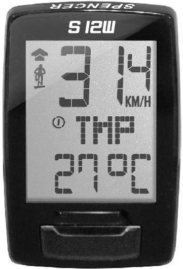 Велокомпьютер / спидометр Spencer S12W