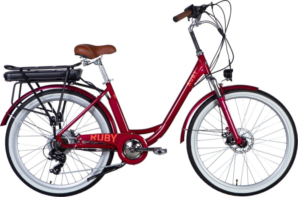 Електровелосипед Dorozhnik eRUBY DD FR 17.5 Ah 500W 2025