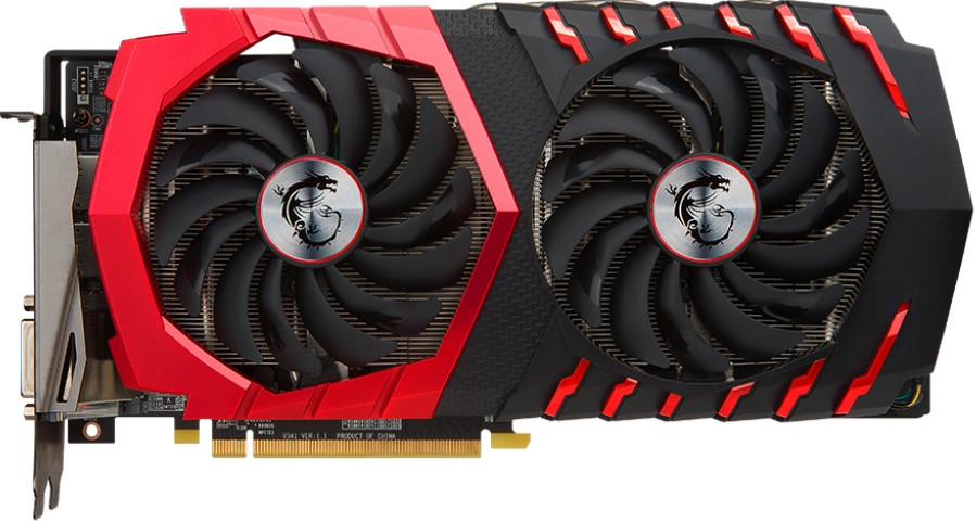 Видеокарта MSI RX 480 GAMING X 8G