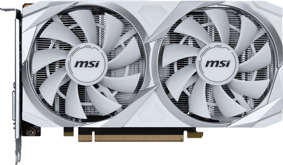 Видеокарта MSI GeForce RTX 3050 VENTUS 2X XS WHITE 8G OC (912-V809-4401)