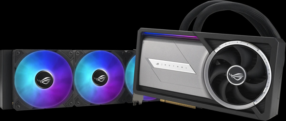 Видеокарта Asus GeForce RTX 5090 ROG Astral LC (ROG-ASTRAL-LC-RTX5090-32G-GAMING)