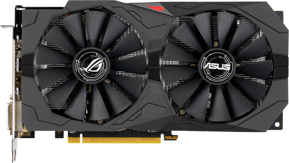 Видеокарта Asus Radeon RX 570 ROG-STRIX-RX570-O8G-GAMING