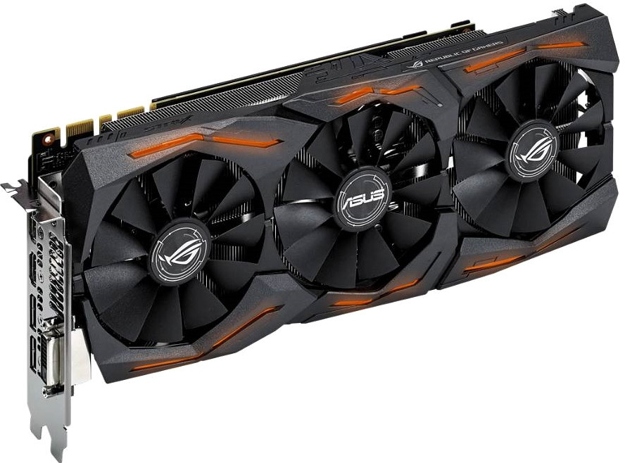 Відеокарта Asus GeForce GTX 1070 ROG STRIX-GTX1070-O8G-GAMING