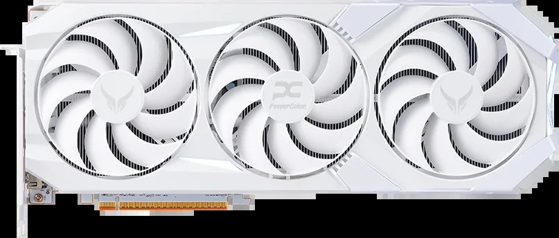 Видеокарта PowerColor Radeon RX 9070 XT Red Devil Spectral White 16GB (RX9070XT 16G-E/OC/WHITE)