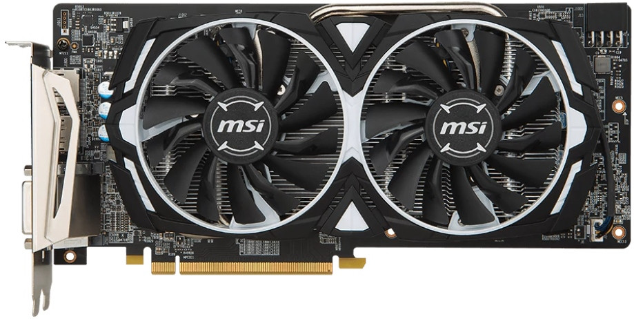 Видеокарта MSI RX 580 ARMOR 4G OC