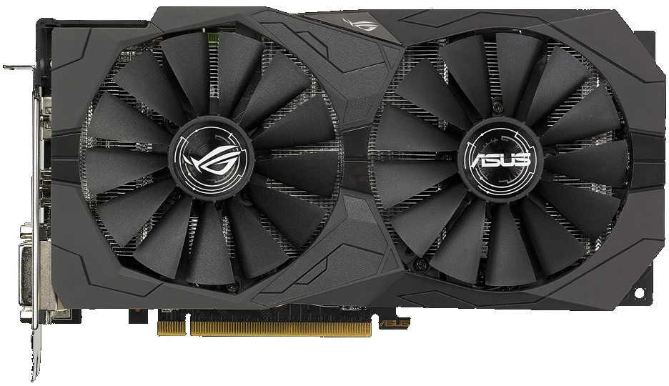 Видеокарта Asus Radeon RX 570 ROG-STRIX-RX570-O4G-GAMING