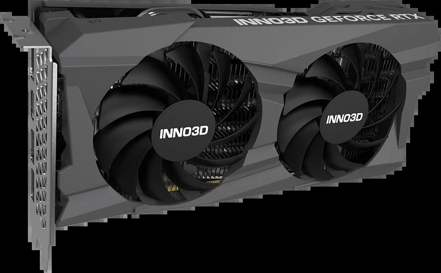 Відеокарта INNO3D GeForce RTX 4060 TWIN X2 V2 (N40602-08D6-173061N)