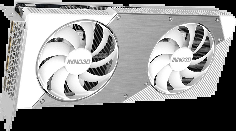 Відеокарта INNO3D GeForce RTX 5060 Ti 16GB TWIN X2 OC White (N506T2-16D7X-191073W)