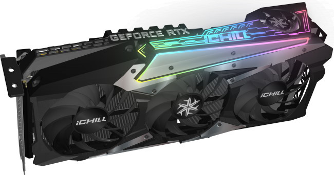 Видеокарта INNO3D GeForce RTX 3080 ICHILL X4 LHR (C30804-106XX-1810VA36H)