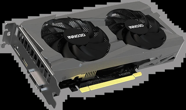 Видеокарта INNO3D GeForce RTX 3050 6GB TWIN X2 V2 (N30502-06D6-1880VA60)