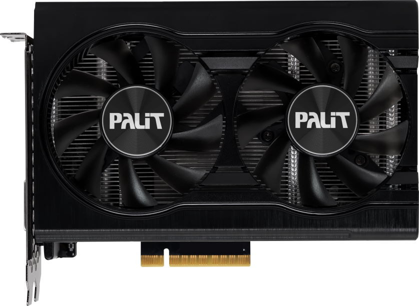 Відеокарта Palit GeForce RTX 3050 Dual DVI 8GB (NE63050018P1-1070D)