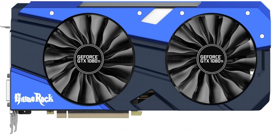 Відеокарта Palit GeForce GTX 1080 Ti GameRock Premium Edition (NEB108TH15LC-1020G)