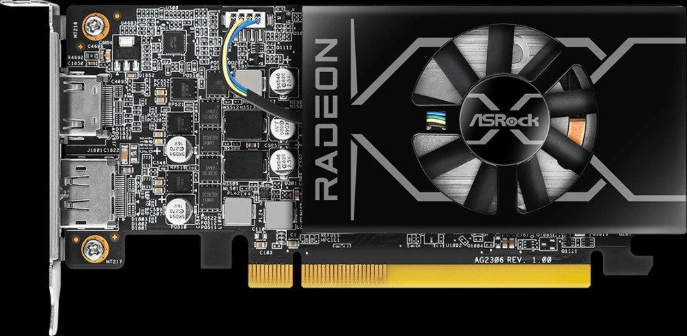 Відеокарта ASRock Radeon RX 6400 Low Profile 4GB (RX6400 LP 4G)