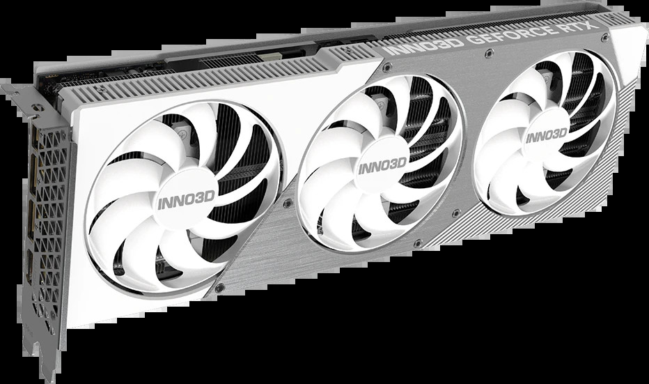 Видеокарта INNO3D GeForce RTX 5070 Ti X3 OC WHITE (N507T3-16D7X-176068W)
