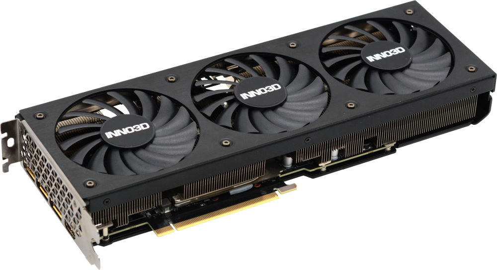 Видеокарта INNO3D GeForce RTX 3080 X3 LHR (N30803-106X-1810VA44H)