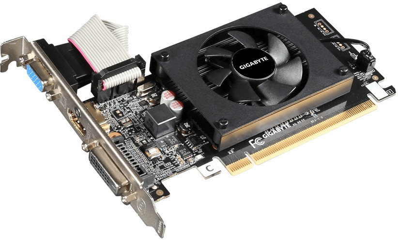 Видеокарта Gigabyte GeForce GT 710 GV-N710D3-2GL
