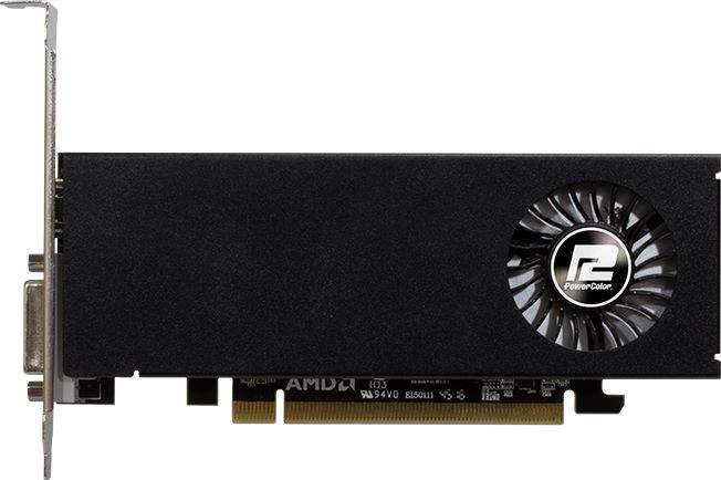 Видеокарта PowerColor Radeon RX 550 Red Dragon LP (AXRX 550 4GBD5-HLE)
