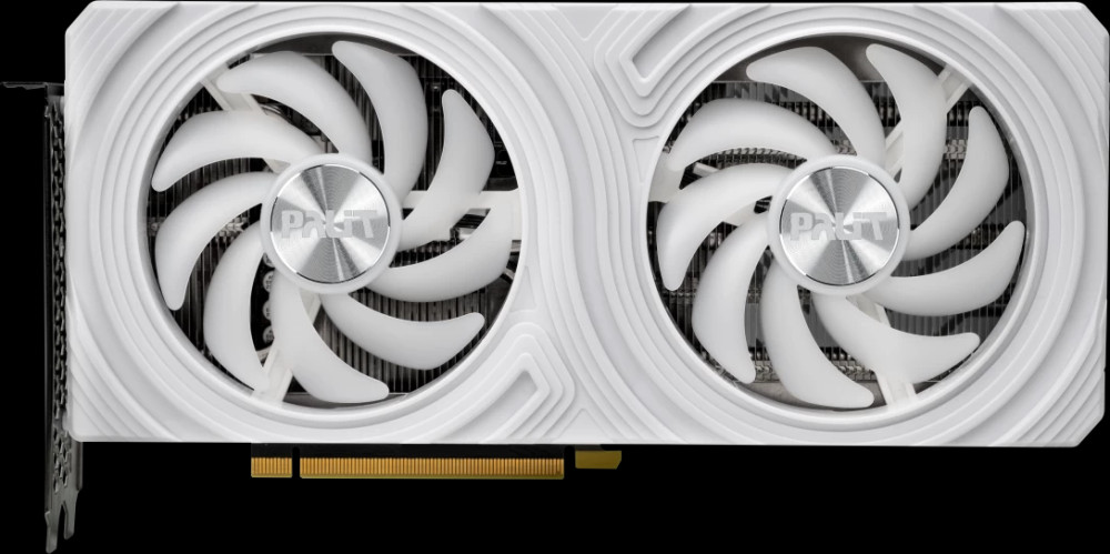 Видеокарта Palit GeForce RTX 4060 Ti White 8GB (NE6406T019P1-1048L)