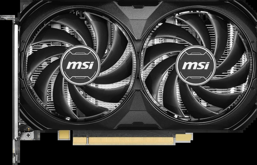 Видеокарта MSI GeForce RTX 4060 Ti 8G VENTUS 2X BLACK E1 OC