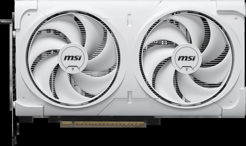 Відеокарта MSI GeForce RTX 5060 Ti 16G VENTUS 2X WHITE PLUS (G506T16V2WP)
