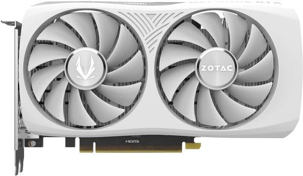 Видеокарта ZOTAC GeForce RTX 4060 8GB Twin Edge OC White (ZT-D40600Q-10M)