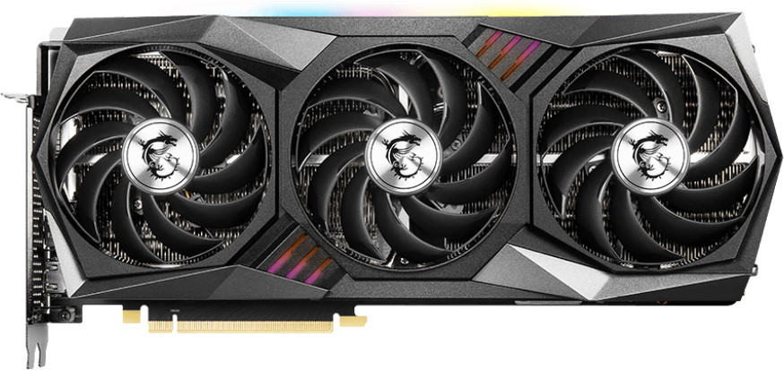 Відеокарта MSI GeForce RTX 3080 GAMING Z TRIO 10G LHR