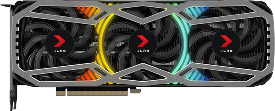 Видеокарта PNY GeForce RTX 3070 8GB XLR8 Gaming REVEL EPIC-X (VCG30708TFXPPB)