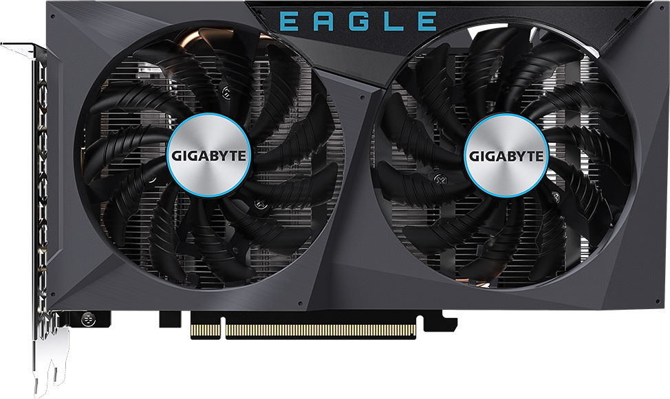 Відеокарта Gigabyte GeForce RTX 3050 EAGLE OC 8G (GV-N3050EAGLE OC-8GD)
