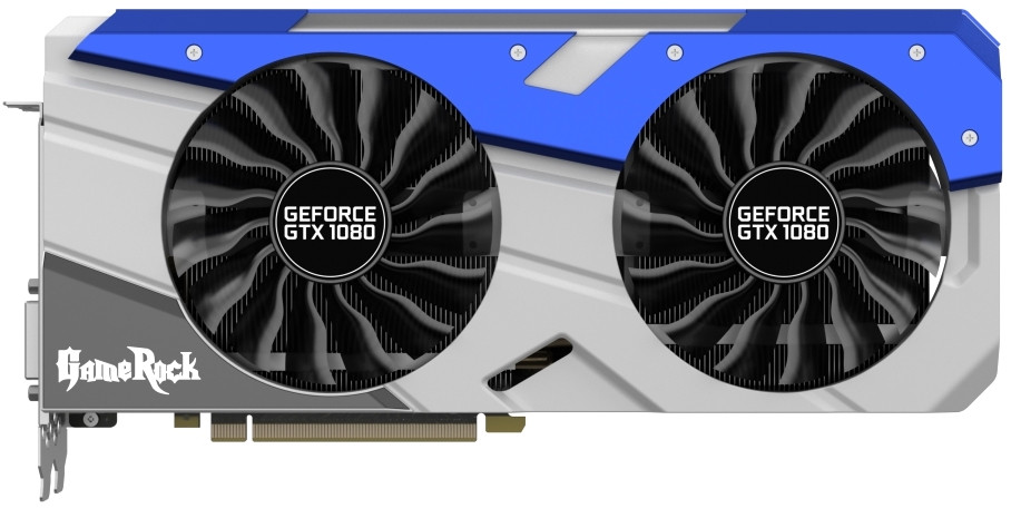 Відеокарта Palit GeForce GTX 1080 GameRock Premium Edition (NEB1080H15P2-1040G)