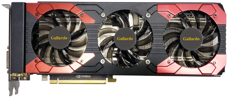 Відеокарта Manli GeForce GTX 1070 Gallardo