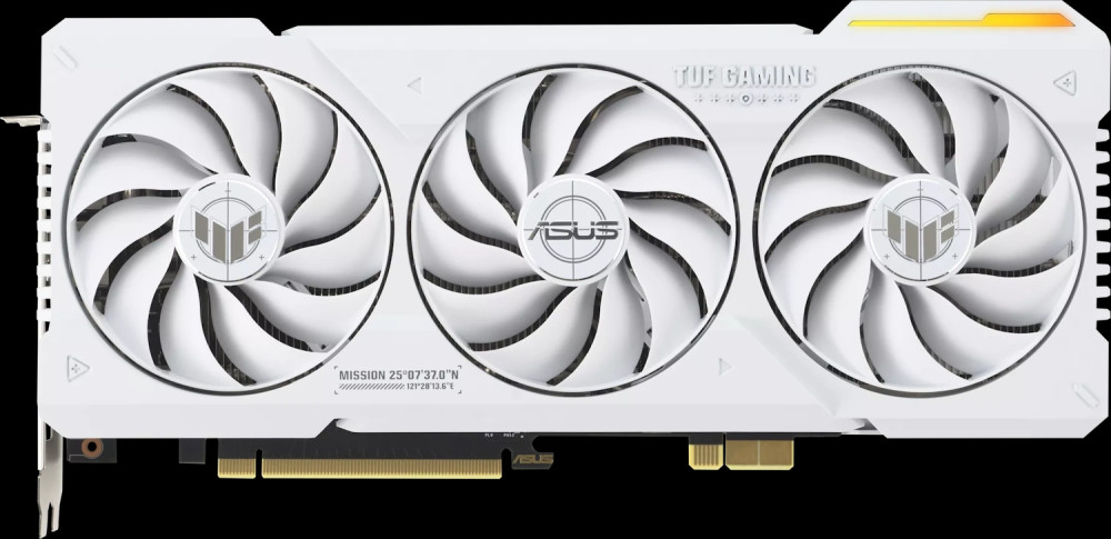Видеокарта Asus GeForce RTX 4070 Ti SUPER TUF BTF White