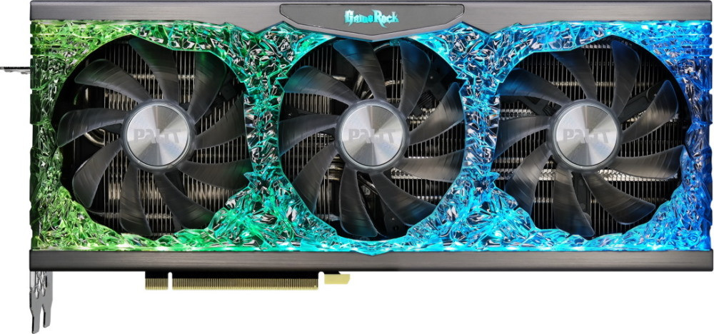 Видеокарта Palit GeForce RTX 3070 Ti GameRock OC (NED307TT19P2-1047G)
