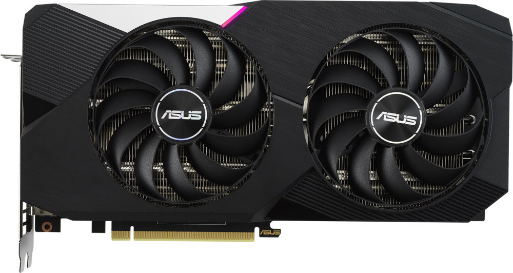 Видеокарта Asus GeForce RTX 3060 Ti Dual V2 OC LHR (DUAL-RTX3060TI-O8G-V2)