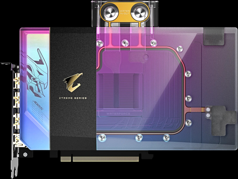 Видеокарта Gigabyte GeForce RTX 5090 AORUS XTREME WATERFORCE WB 32G (GV-N5090AORUSX WB-32GD)