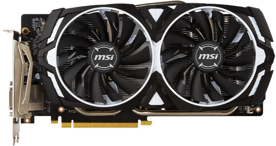 Видеокарта MSI GTX 1060 Armor 6G OCV1