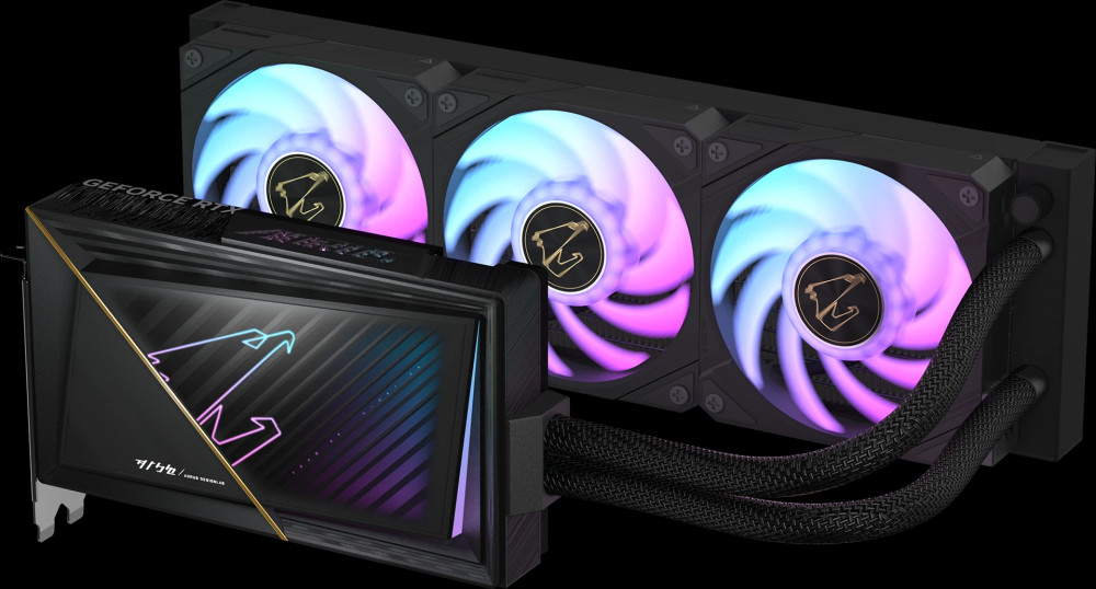 Відеокарта Gigabyte GeForce RTX 5080 AORUS XTREME WATERFORCE 16G (GV-N5080AORUSX W-16GD)