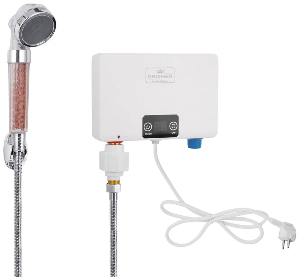 Проточный водонагреватель KRONER Volt-CW200WMDS