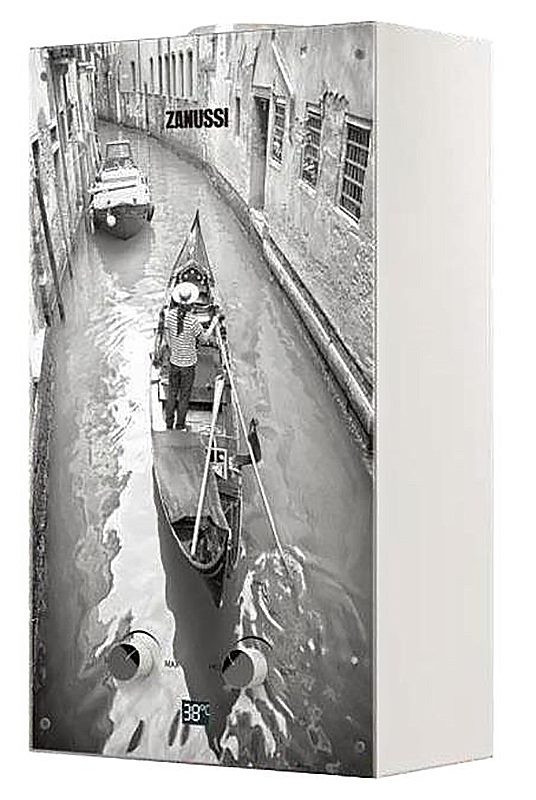 Проточный водонагреватель Zanussi GWH 10 Fonte Glass Venezia