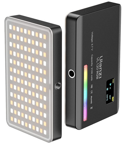 Накамерне світло Bautech VL120 RGB