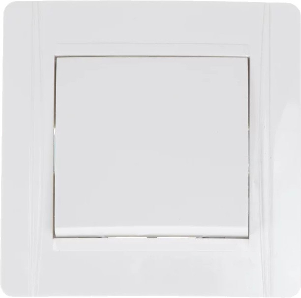 Вимикач Brille ZB-1V WH (L15-020)