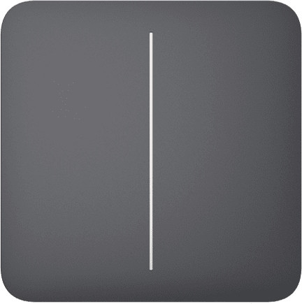 Выключатель Ajax SoloButton 2-gang/Graphite