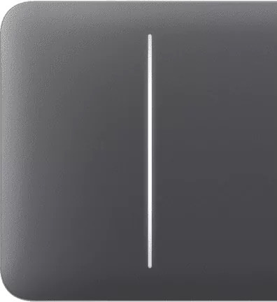 Выключатель Ajax SideButton 2-gang/Graphite