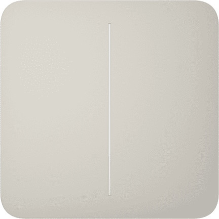 Выключатель Ajax LightSwitch 2-gang Oyster