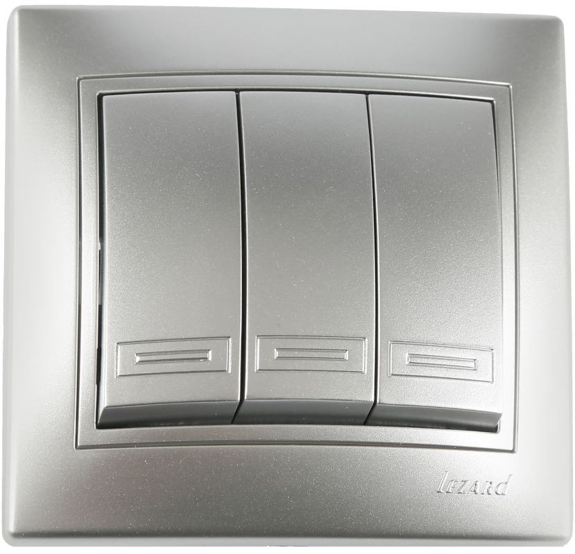 Вимикач Lezard Mira 701-1010-109