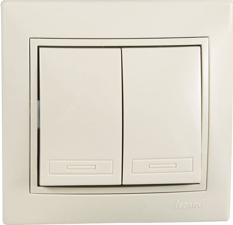 Вимикач Lezard Mira 701-0303-101