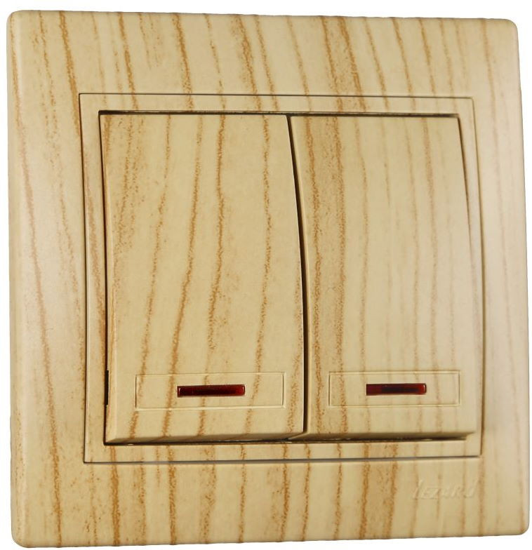 Вимикач Lezard Mira 701-5252-112