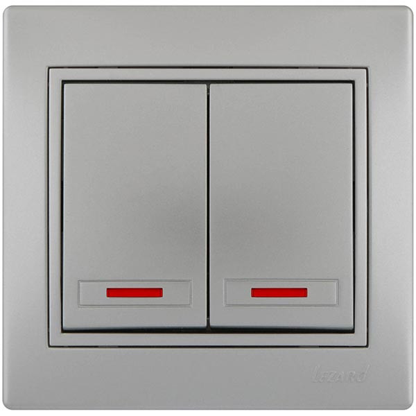 Вимикач Lezard Mira 701-1010-112