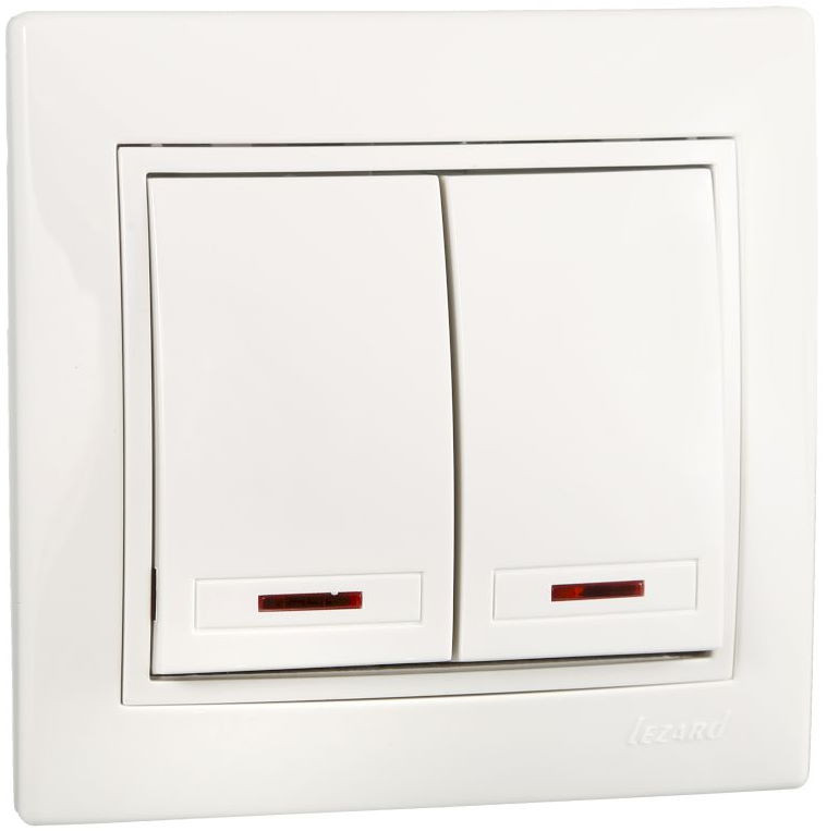 Выключатель Lezard Mira 701-0202-112